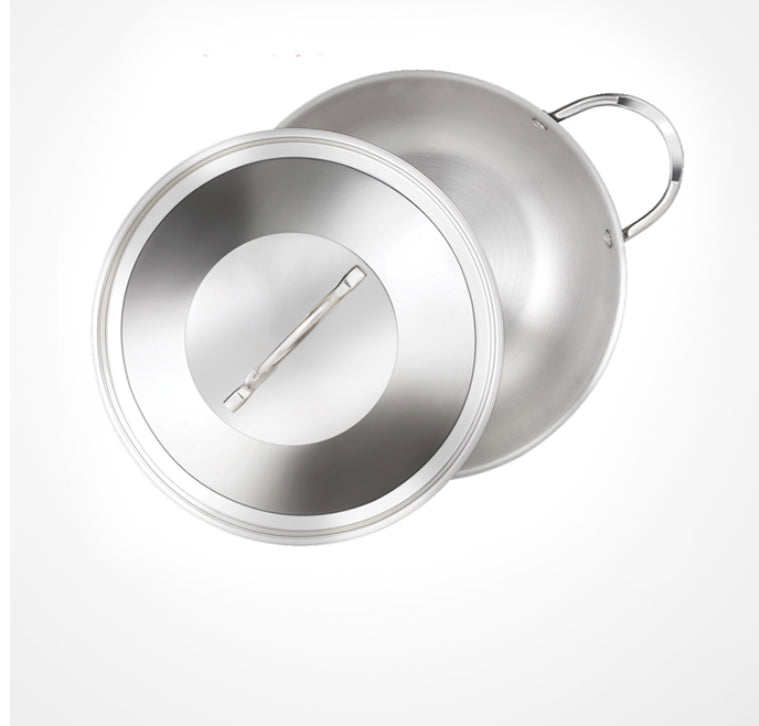 Premier 3-ply Clad Stainless Steel Kadai 24 cm