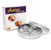 See Through Stainless Steel Masala Dabba / Spice Box