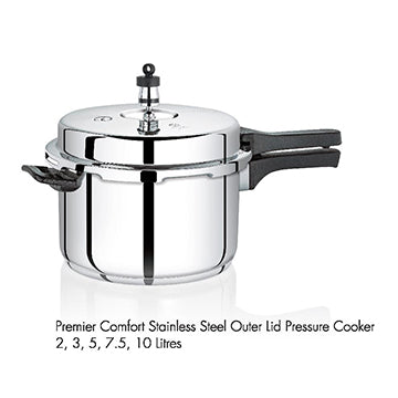 Buy Prestige 7.5 Litre Stainless Steel Pressure Cooker, Pressure cookers
