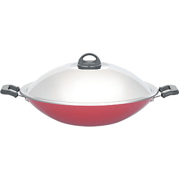 Buy Premier Non-Stick Chinese Wok with Lid