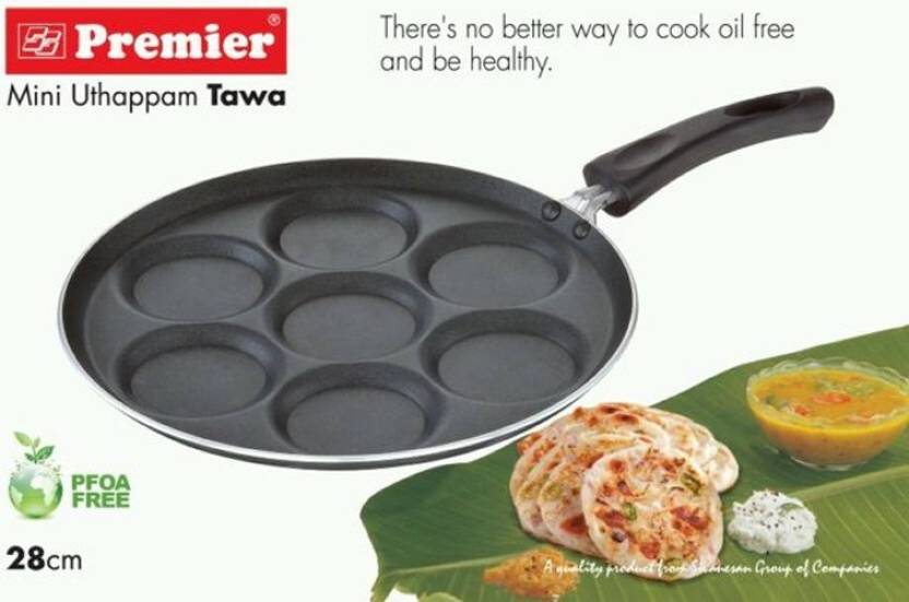 Premier Non-Stick Mini Uthappam Tawa - 28 cm