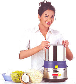 Premier Lifestyle Tilting Wet Grinder with Atta Kneader and Coconut Scrapper - 2 Liters - 110V/60 Hz - USA and Canada