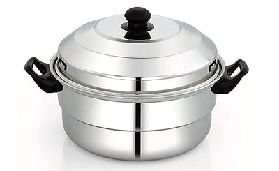 Royal-8 Idly steamer with 2 idli racks and one steamer plate
