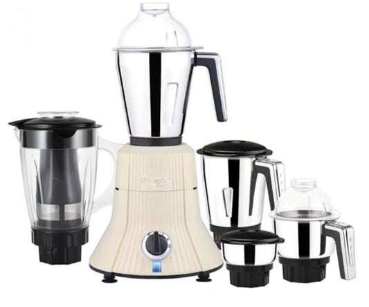 Premier Zesta DX Mixer Grinder set of 5 Jar 110 Volts 650 Watts Ivory