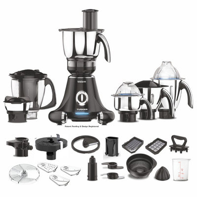 Vidiem Tusker Mixer Grinder 750W - 110 V with 5 Jars - Diamond Trading Inc