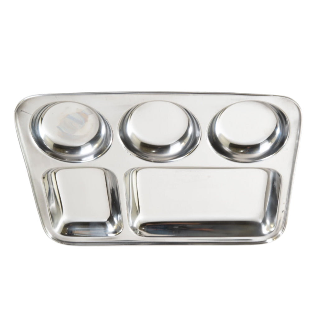 Stainless steel plate set top