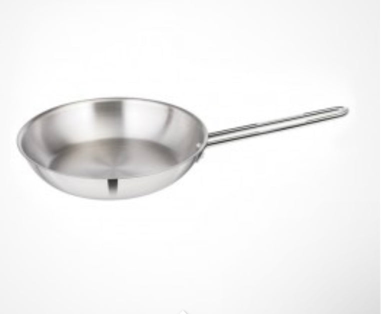 Premier 3-ply Clad Stainless Steel Fry Pan 24cm - Diamond Trading Inc