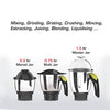 Vidiem Eva Citron 550 Watts Mixer Grinder - 110V with 3 Jars