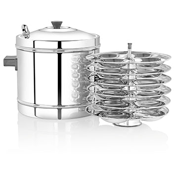 Premier Idli Maker with 6 Stainless Steel Racks