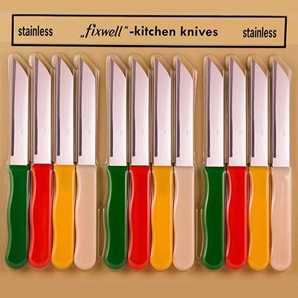 Fixwell 12-Piece  multipurpose Stainless Steel Knife Set